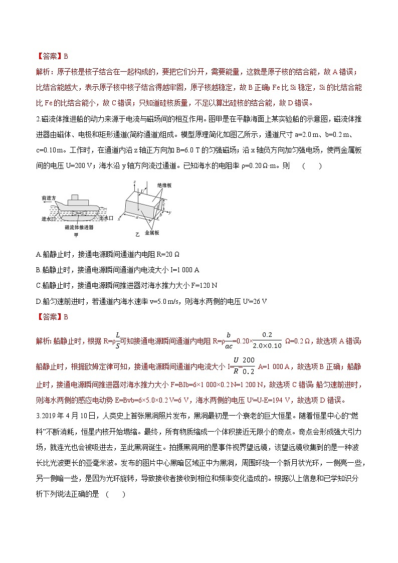 高中物理高考 2020年高考物理冲破高分瓶颈考前必破 破（5）联系社会生活，关注前沿科技，破解STSE问题03