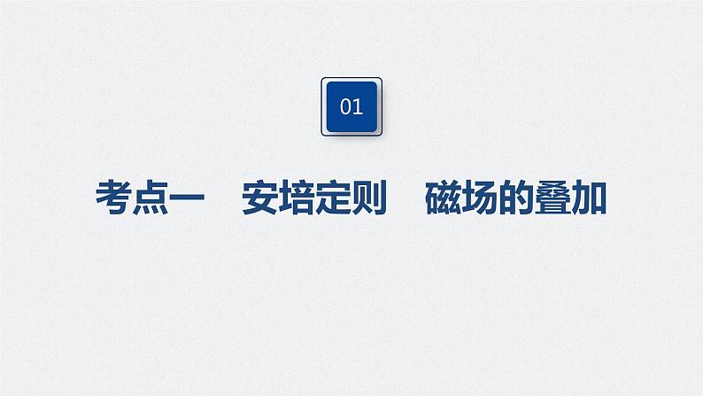 高中物理高考 2022年高考物理一轮复习 第10章 第1讲 磁场及其对电流的作用课件PPT第4页