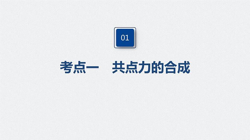 高中物理高考 2022年高考物理一轮复习 第2章 第3讲 力的合成与分解课件PPT04