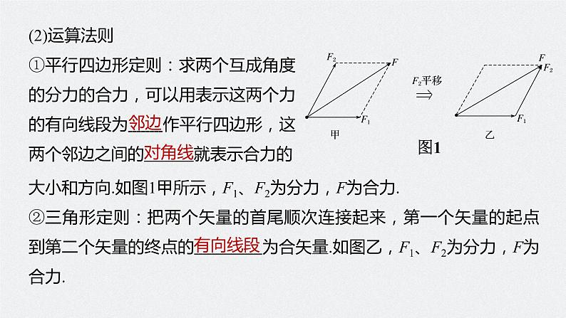 高中物理高考 2022年高考物理一轮复习 第2章 第3讲 力的合成与分解课件PPT06