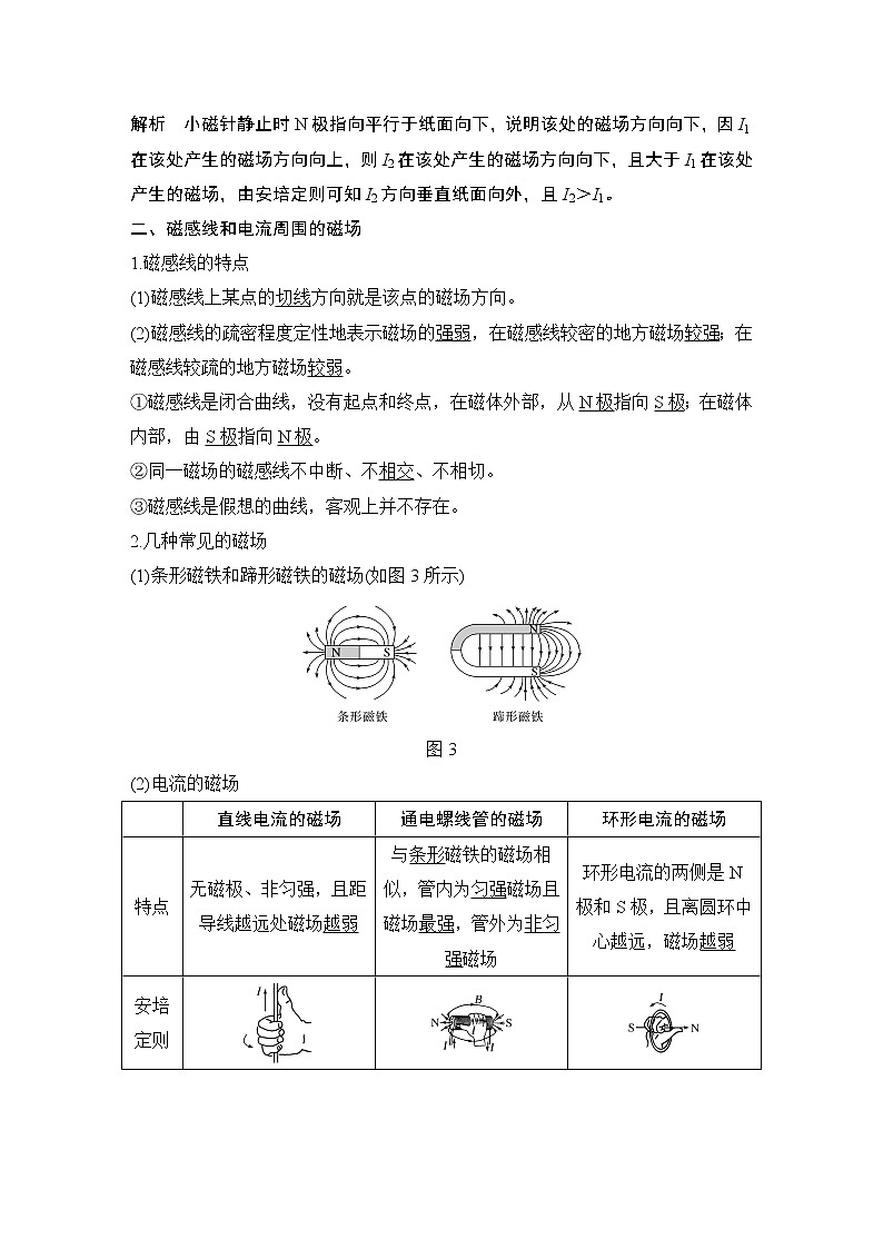 高中物理高考 第1讲 磁场及其对电流的作用 试卷03
