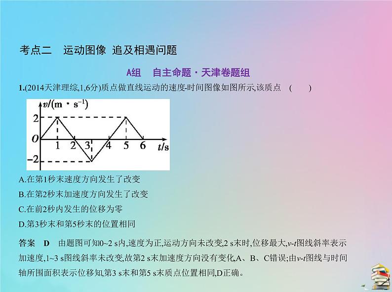 高中物理高考 2020届高考物理一轮复习专题一质点的直线运动课件07