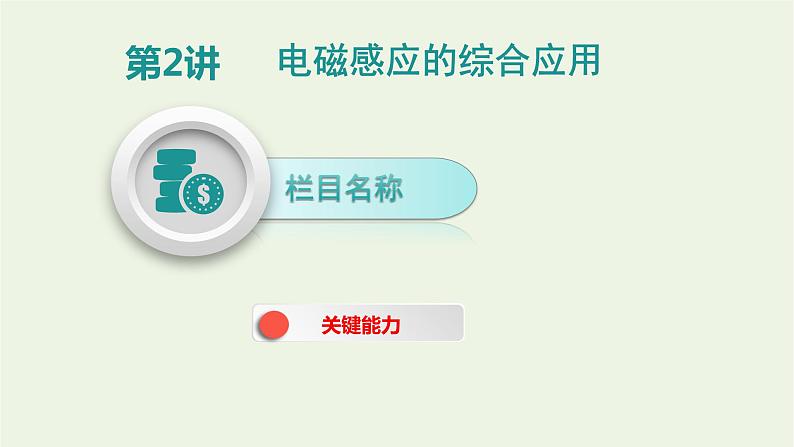 高中物理高考 2020年高考物理一轮复习第十三单元电磁感应第2课时电磁感应的综合应用课件新人教版01