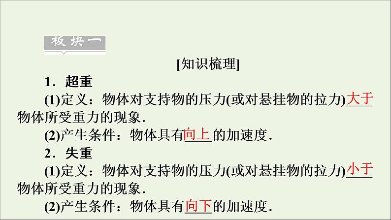 高中物理高考 2020年物理高考大一轮复习第3章牛顿运动定律第9讲牛顿运动定律的综合应用课件06