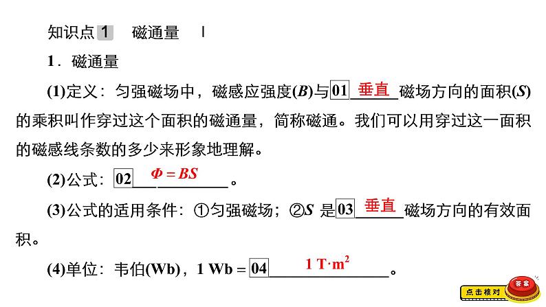 高中物理高考 第1讲　电磁感应现象　楞次定律 课件练习题第5页