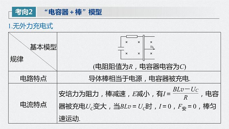 高中物理高考 2022年高考物理一轮复习（新高考版1(津鲁琼辽鄂)适用） 第11章 专题强化25 动量观点在电磁感应中的应用课件PPT08