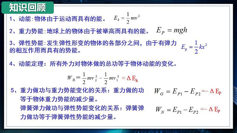 【沪科版】物理必修二 7.5.1《机械能守恒定律》（课件+同步练习）02