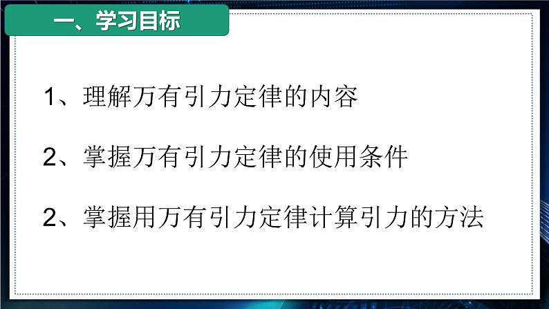 【沪科版】物理必修二 6.2 《万有引力定律》（课件+同步练习）04