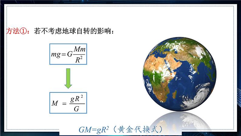 【沪科版】物理必修二 6.3.1 《万有引力定律的应用（一）》（课件+同步练习）08