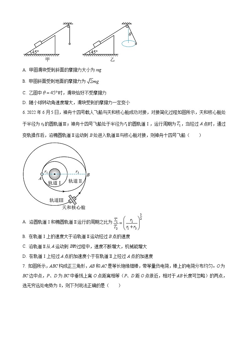 2022-2023学年河南省洛阳市普高联考高三上学期物理测评卷（三）  (解析版)03