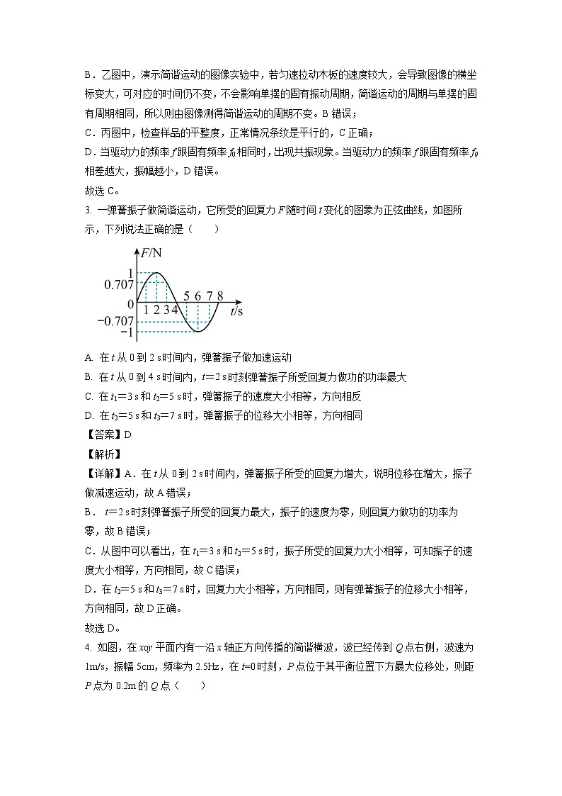 2022-2023学年山东省菏泽市第一中学高二上学期12月月考物理试题 解析版02