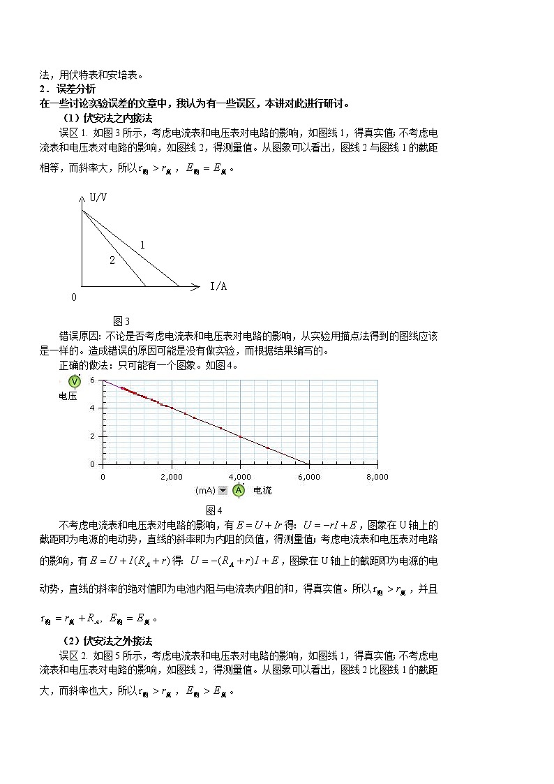 高中物理高考 第5讲 伏安法—2021年高考物理实验方法大全（原卷版）第2页