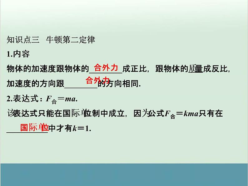 高中物理高考 高考物理一轮复习专题课件 专题3+牛顿运动定律（全国通用）第8页
