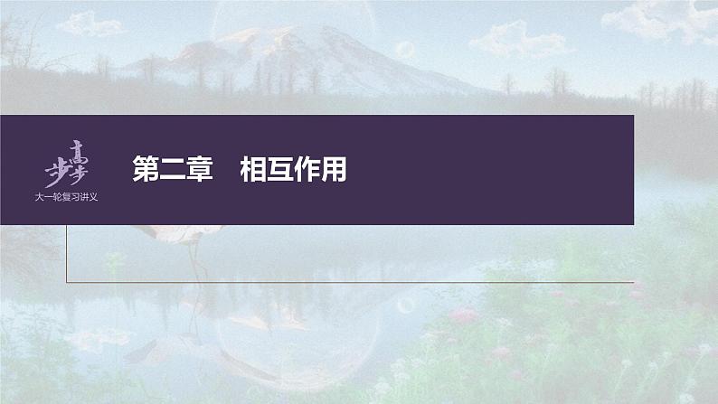 高中物理高考 第2章 实验3　探究两个互成角度的力的合成规律    2023年高考物理一轮复习(新高考新教材) 课件PPT第1页