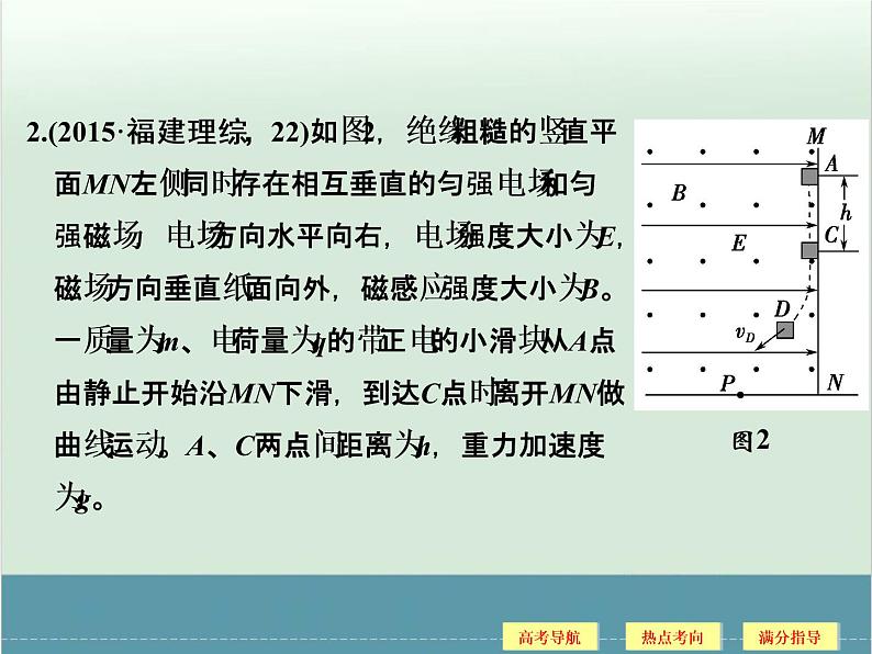 高中物理高考 高考物理二轮复习专题专讲课件 第8讲+电场和磁场（二）（全国通用）05