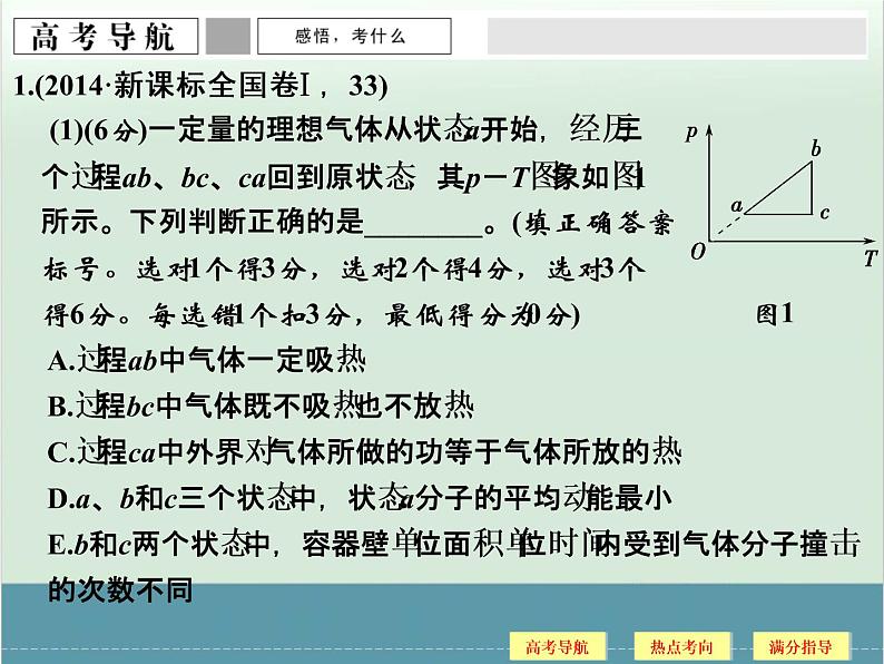 高中物理高考 高考物理二轮复习专题专讲课件 第11讲+选考部分（一）（全国通用）03