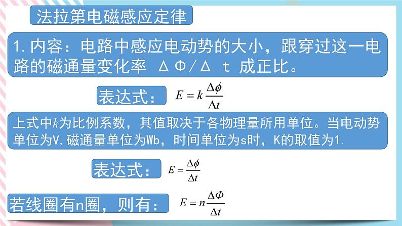 2.2法拉第电磁感应定律 课件-物理粤教版（2019）选择性必修第二册06