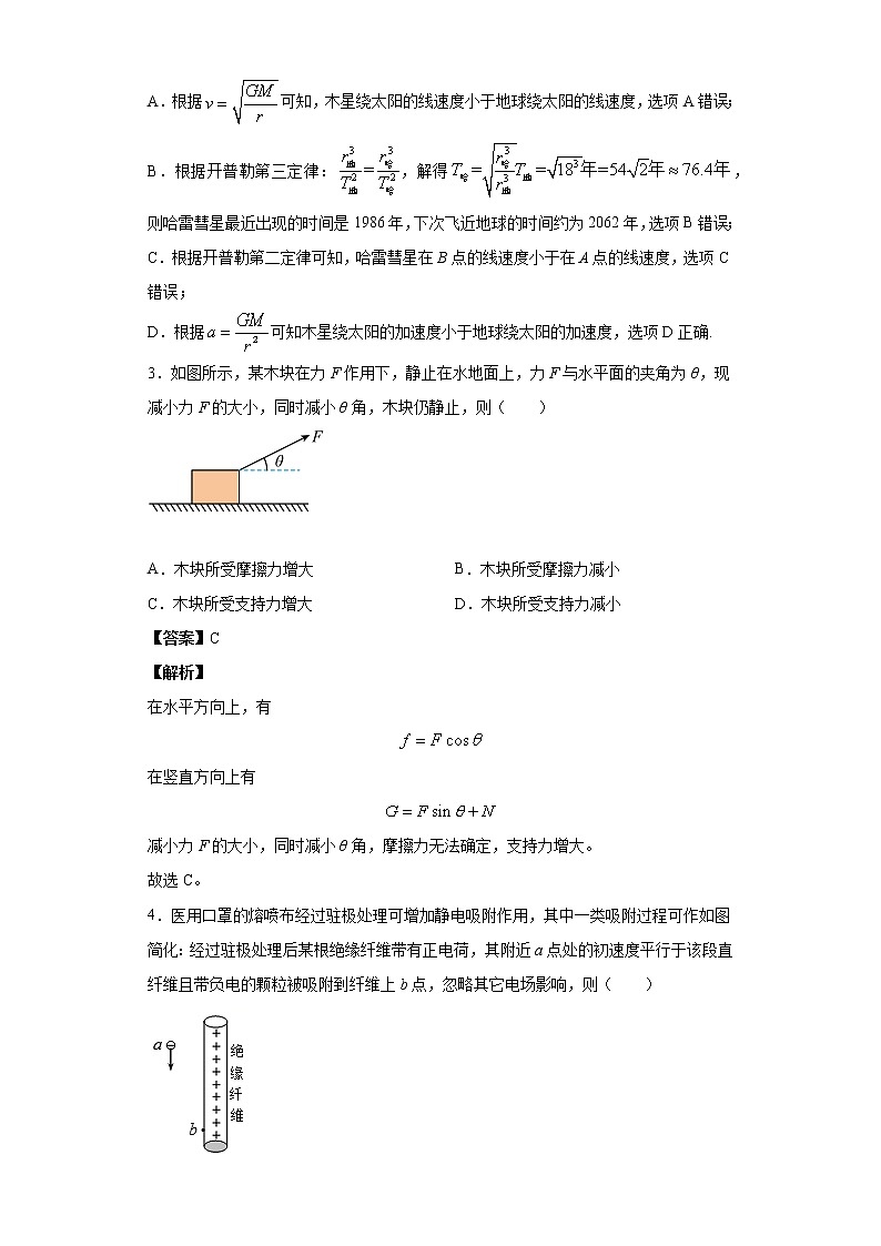高中物理高考 卷1-2021年决胜高考物理模考冲刺卷（新高考广东专用）（解析版）第2页