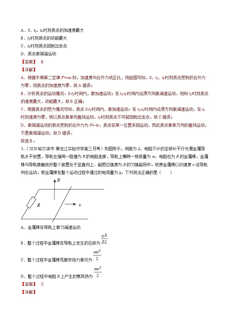 高中物理高考 卷4-备战2021年高考物理【名校、地市好题必刷】全真模拟卷（新高考专用）·1月卷（解析版）第2页