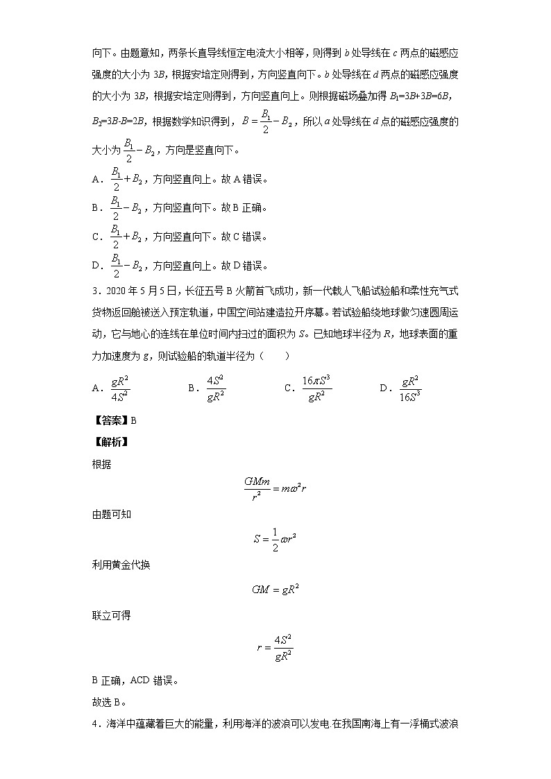 高中物理高考 卷5-2021年决胜高考物理模考冲刺卷（新高考广东专用）（解析版）第2页