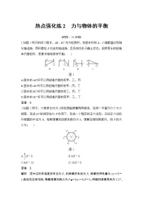 高中物理高考 热点强化练2 力与物体的平衡