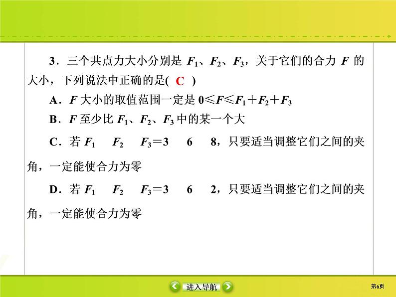 高中物理高考 课时作业5课件PPT第6页