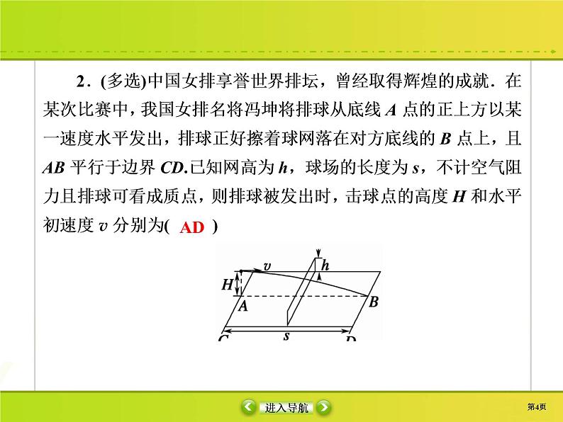 高中物理高考 课时作业12课件PPT第4页