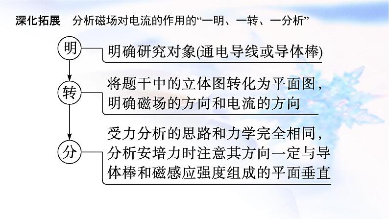 2023届高考物理二轮复习专题3第2讲磁场带电粒子在磁场中的运动课件07