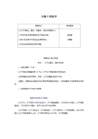 2023届高考物理二轮复习专题十四热学学案