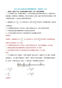 高中物理高考 试卷06-2021届八省新高考物理模拟卷（湖南专用）（解析版）