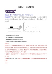 高中物理高考 专题01 运动图象-2020年高考物理母题题源解密（解析版）