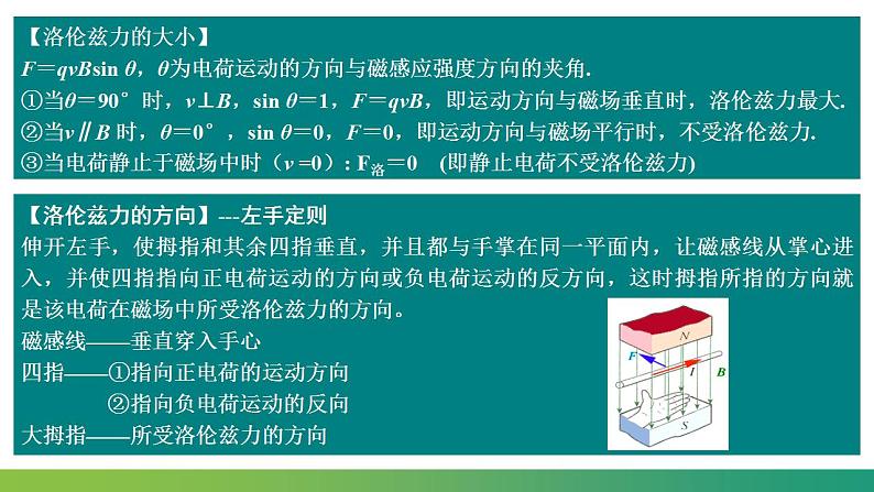 第一章 安培力与洛伦兹力 章末复习(课件)-高中物理课件（人教版2019选择性必修第二册）08