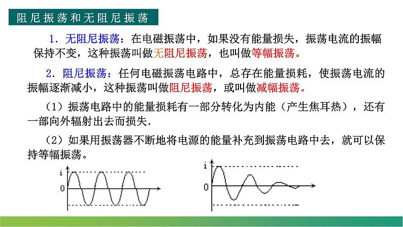 第四章 电磁振荡与电磁波 章末复习(课件)-高中物理课件（人教版2019选择性必修第二册）第6页