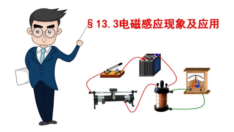 3电磁感应现象及应用-高中物理课件(2019人教版必修第三册)01