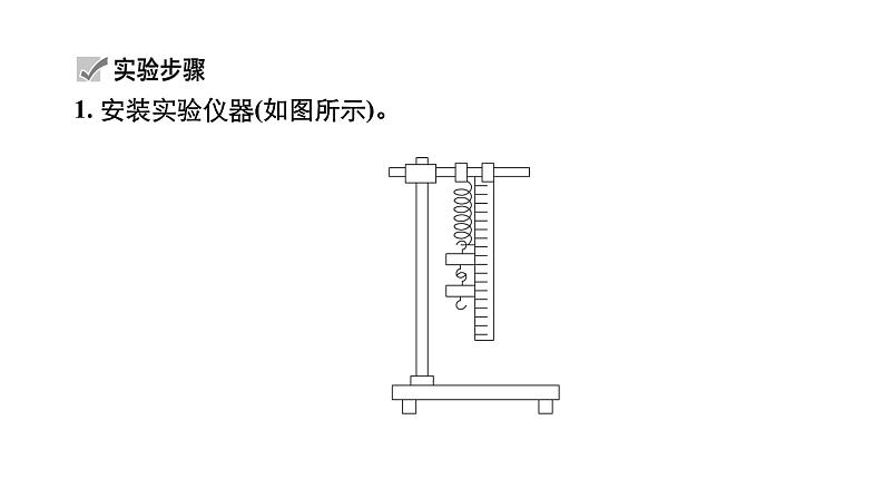 高中物理高考 实验二　探究弹簧弹力与形变量的关系 课件练习题05