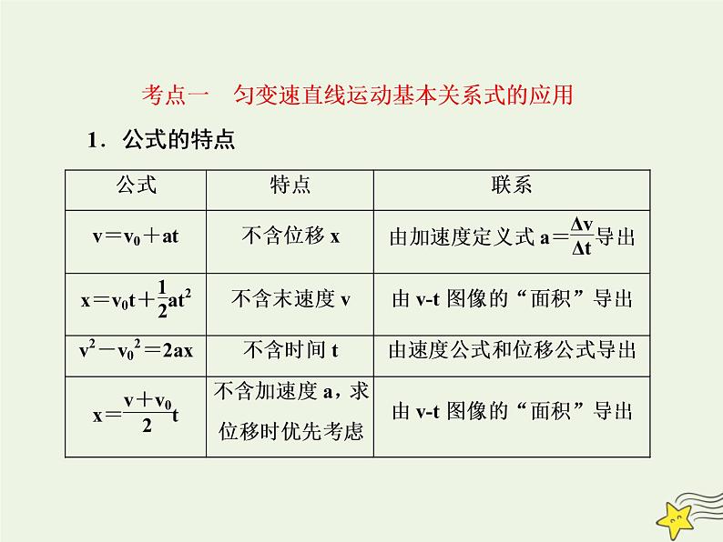 高中物理高考 新课标2020高考物理一轮复习1 2匀变速直线运动课件新人教版08