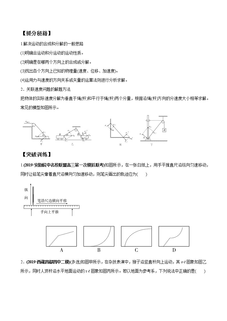 高中物理高考 专题04 曲线运动常考模型（原卷版）第2页