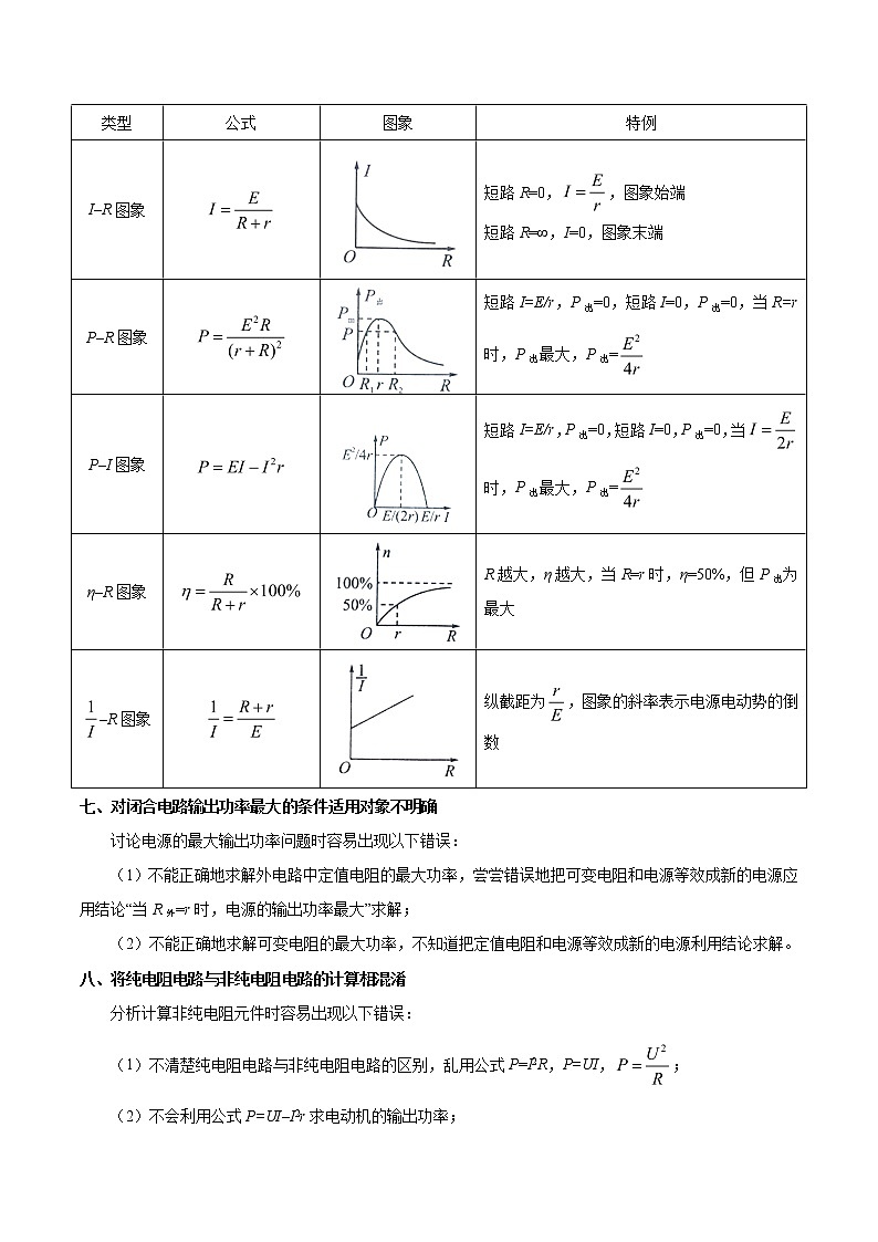 高中物理高考 专题09 恒定电流-备战2019年高考物理之纠错笔记系列（解析版）第3页