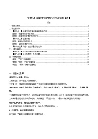 高中物理高考 专题9 2 动量守恒定律的应用及实验【讲】解析版