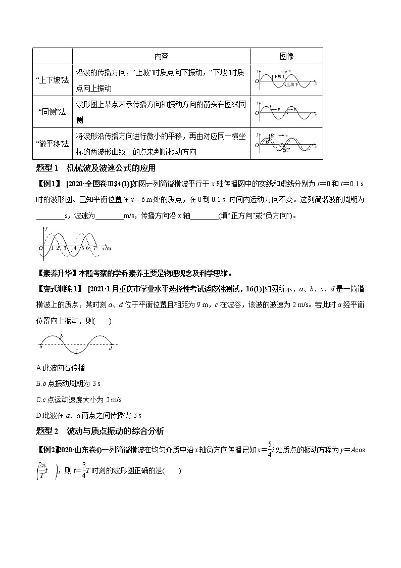 高中物理高考 专题10 2 机械波的规律及其应用【讲】原卷版第2页