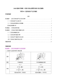 高中物理高考 专题29 交流电的产生及描述（解析版）