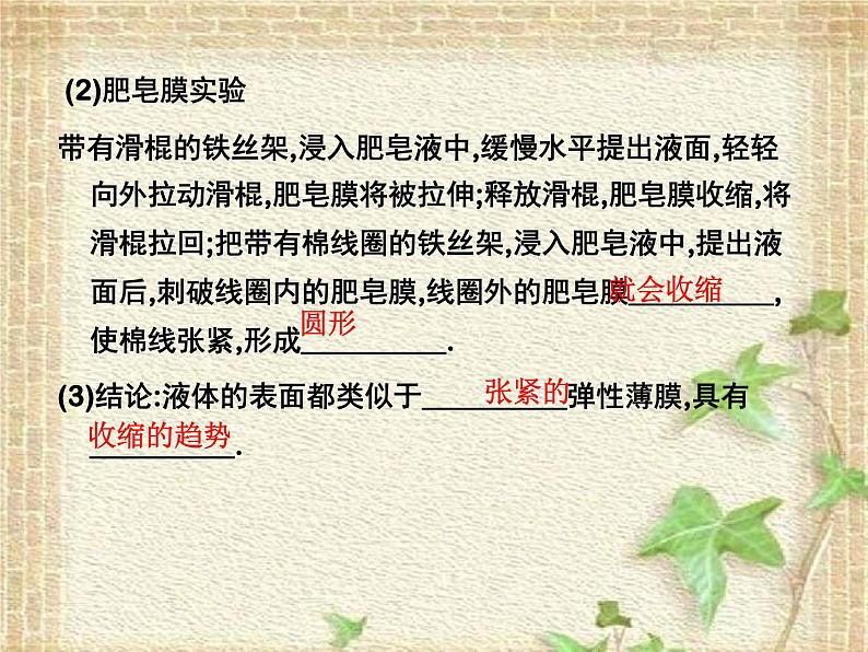 2022-2023年教科版(2019)新教材高中物理选择性必修3 第2章固体、液体和气体第2节液体课件第3页