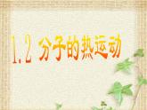 2022-2023年教科版(2019)新教材高中物理选择性必修3 第1章分子动理论第3节分子的热运动课件