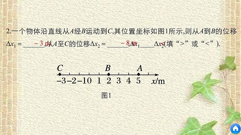 2022-2023年人教版(2019)新教材高中物理必修1 第1章运动的描述第2节时间位移(6)课件06