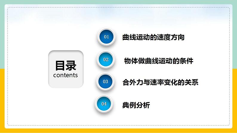 【人教版】物理必修二   5.1曲线运动（课件+练习+内嵌视频）02