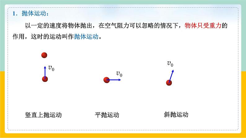 【人教版】物理必修二   5.3实验：探究平抛运动的特点（课件+练习+内嵌视频）05