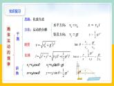 【人教版】物理必修二   5.4.2平抛运动的推论及与斜面结合问题（课件+练习+内嵌视频）