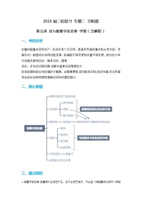 2023届高考物理二轮复习专题二功和能第五讲功与能量守恒定律学案（含解析）