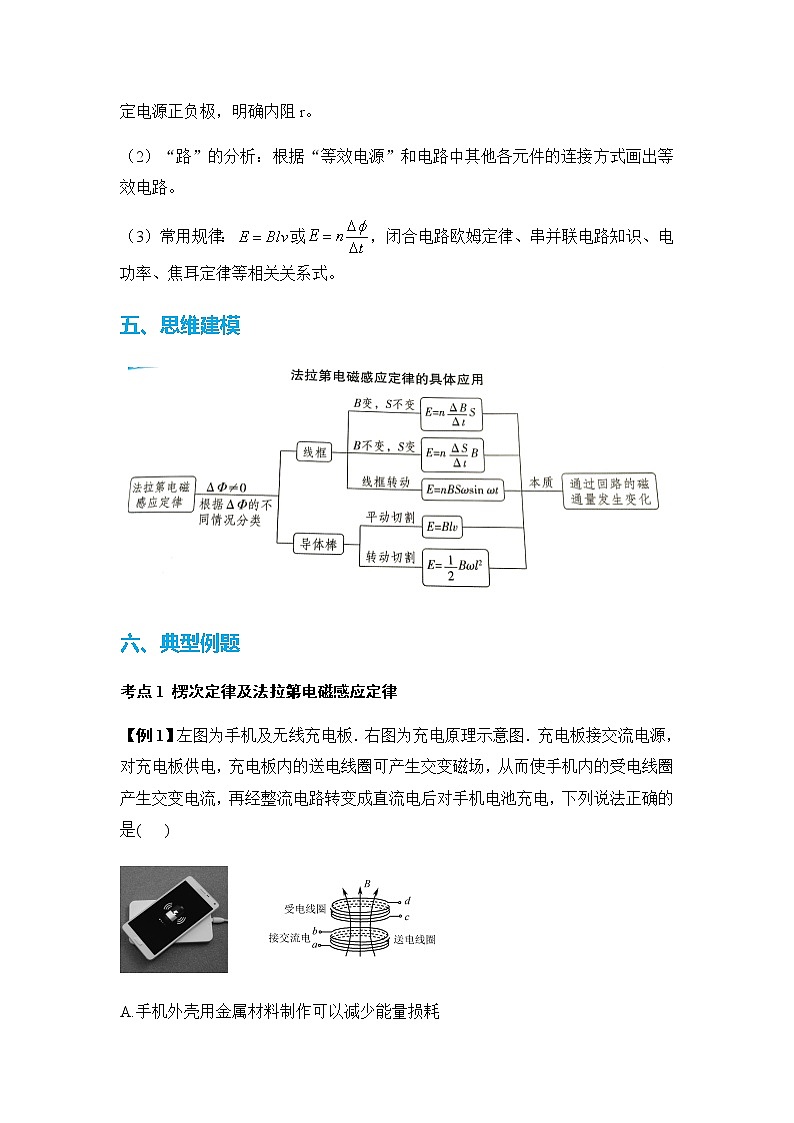 2023届高考物理二轮复习专题五电路与电磁感应（2）第十讲电磁感应及应用学案（含解析）03