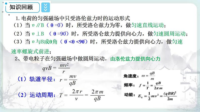 1.3.2 带电粒子在有界磁场中的运动(课件+试卷（原卷版+解析版）)03